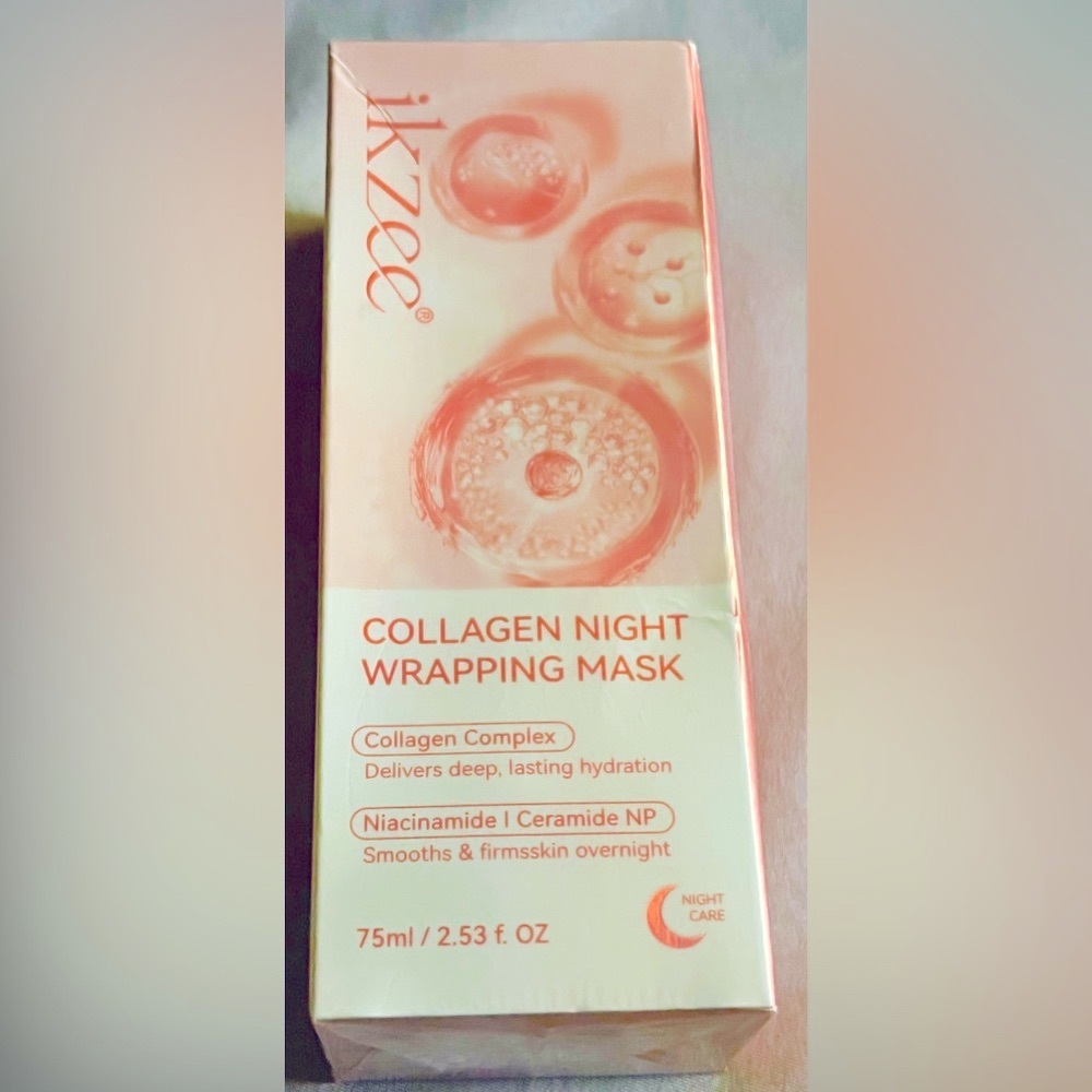 Generic Collagen Overnight Wrap Peel Off Face Mask  Hydrolyzed Deep Hydration
